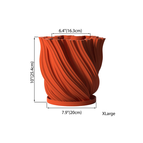 Terracotta Orange Fractal