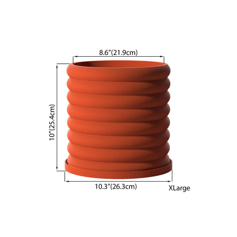 Terracotta Orange Slinky