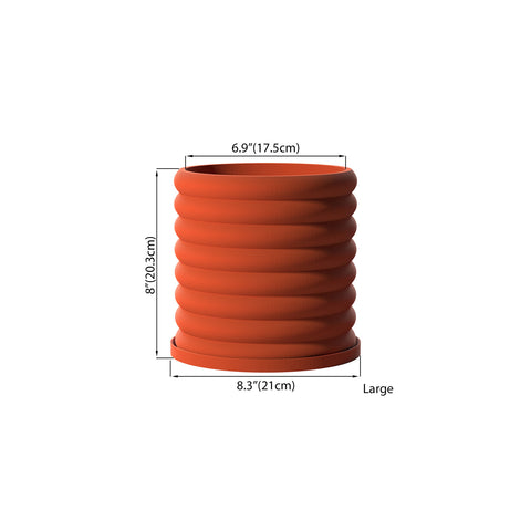 Terracotta Orange Slinky