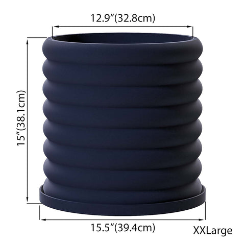 Deep Ocean Blue Slinky