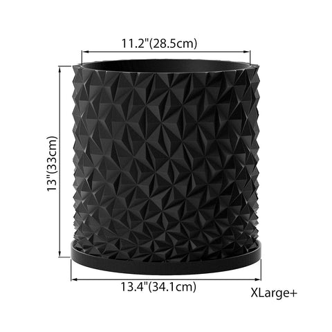 Charcoal Black Knurl