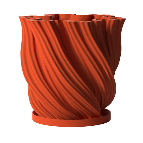 Terracotta Orange Fractal